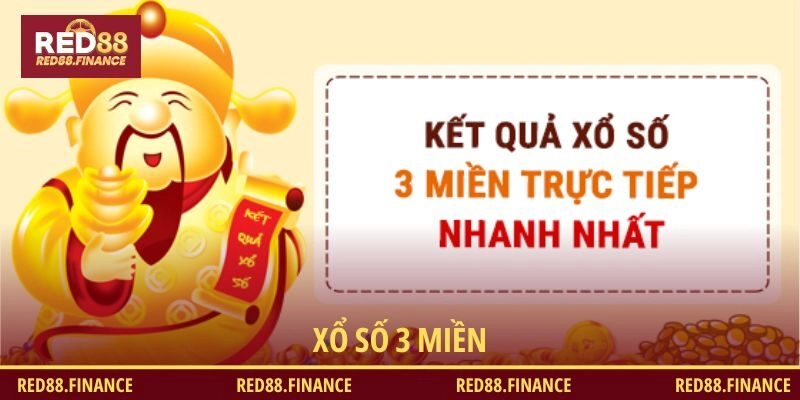 Xổ Số 3 Miền – Mẹo Chinh Phục May Mắn Cùng RED88